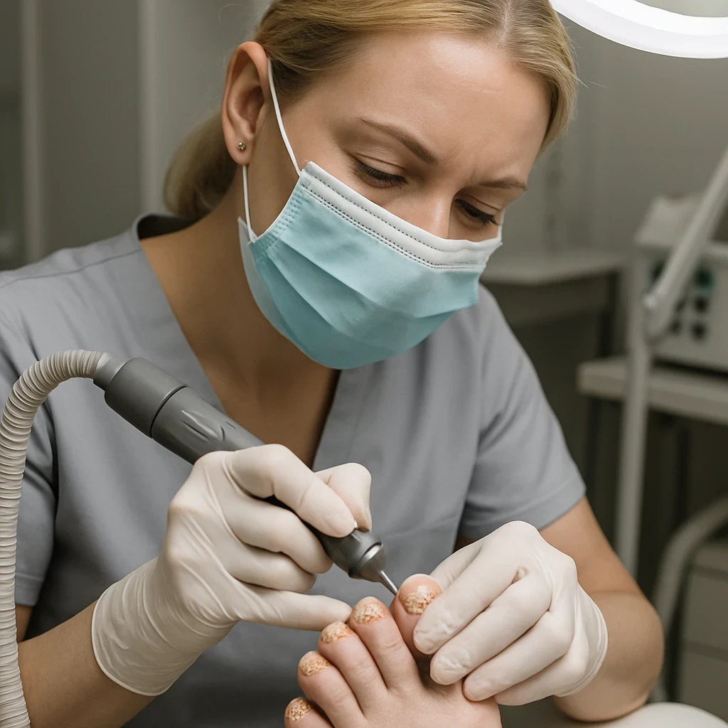 Jakie metody terapii oferuje podolog na paznokcie dystroficzne?